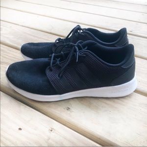 Adidas Suede Black Cloudfoam Sneakers